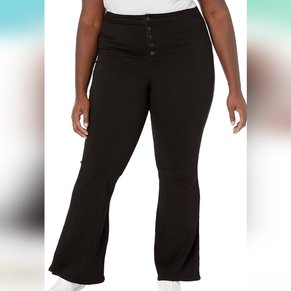 Dollhouse Jeans Nwt Dollhouse Womens Black High Rise Junior Plus